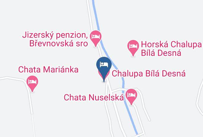 Jablonec Nad Nisou - Chalupa Bila Desna Maps