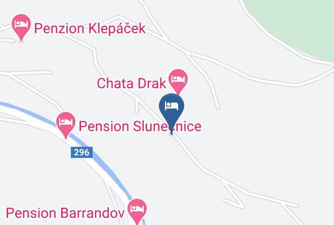 Horska Chalupa U Hancilu Map