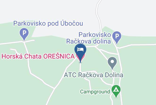 Horska Chata Oresnica Map