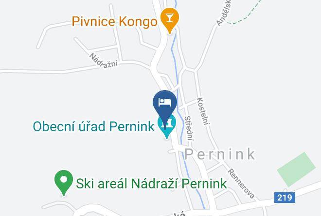 Horska Chata Plzenka Pernink Map