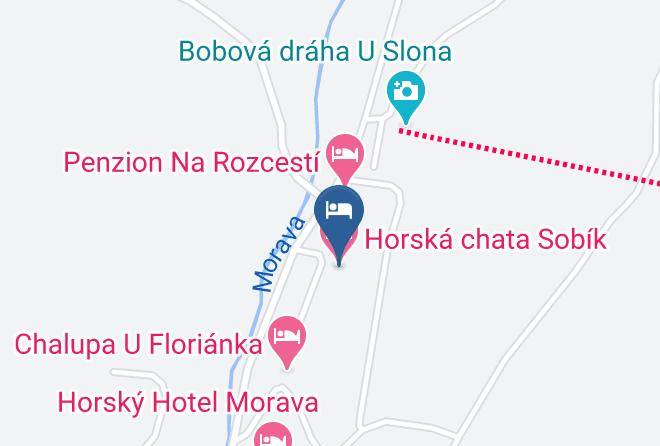 Usti Nad Orlici - Horska Chata Sobik Maps