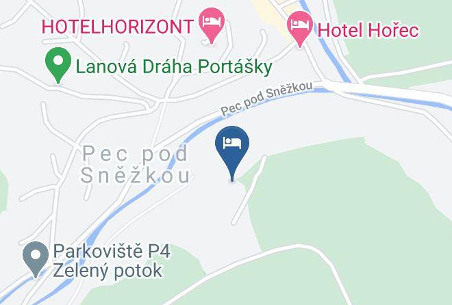 Horska Chata Sohajka Map