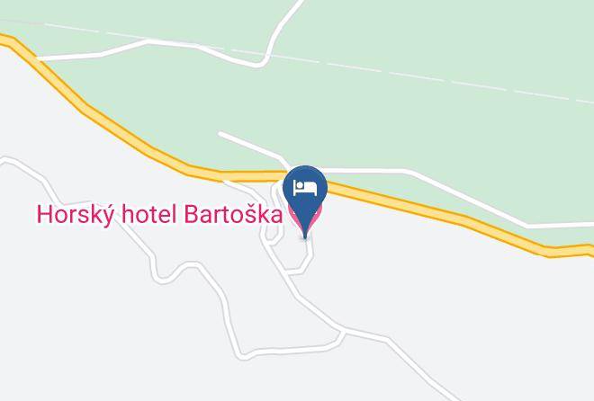 Turcianske Teplice - Horsky Hotel Bartoska Maps