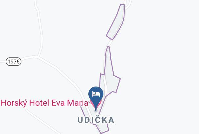Povazska Bystrica - Horsky Hotel Eva Maria Maps
