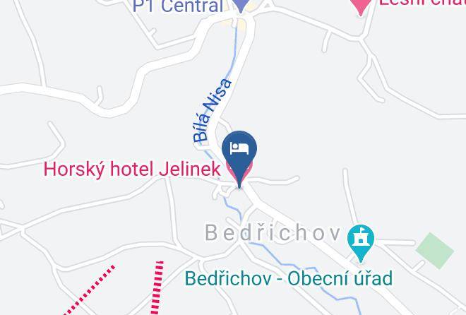 Jablonec Nad Nisou - Jelinek Mountain Hotel Maps