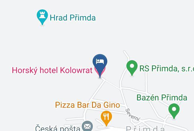 Tachov - Horsky Hotel Kolowrat Maps