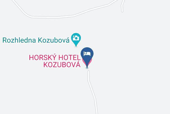 Frydek Mistek - Horsky Hotel Kozubova Maps