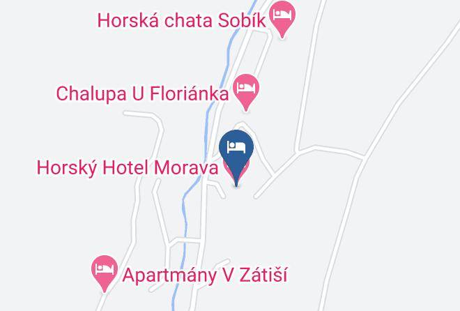 Usti Nad Orlici - Horsky Hotel Morava Maps