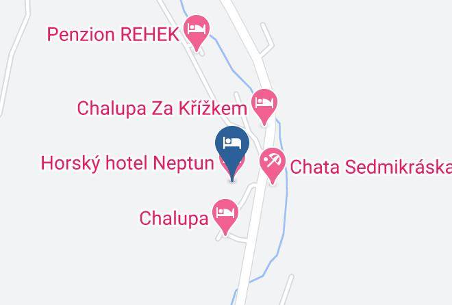 Bruntal - Horsky Hotel Neptun Maps