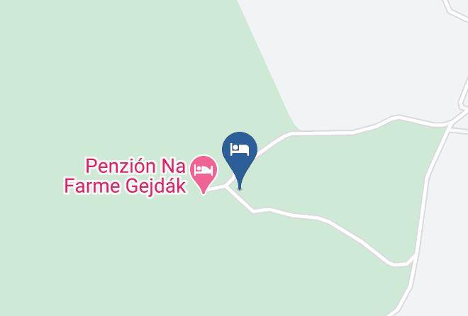 Horsky Hotel Penzion Gejdak Map