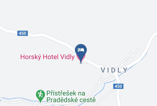 Bruntal - Horsky Hotel Vidly Maps