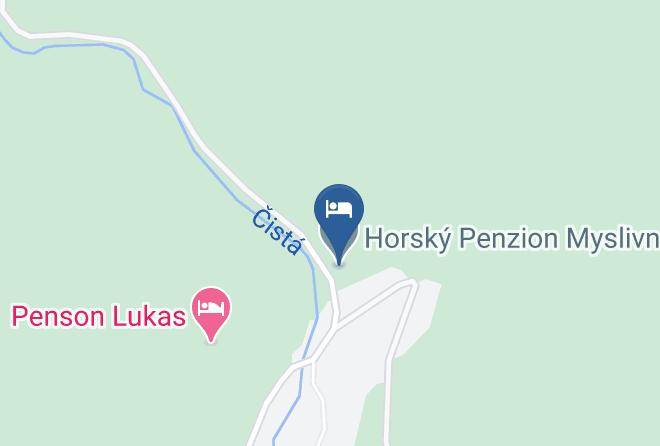 Trutnov - Horsky Penzion Myslivna Maps