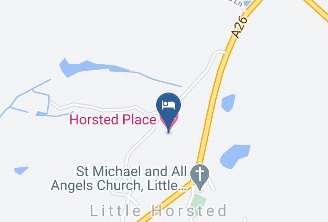 East Sussex - Horsted Place Maps