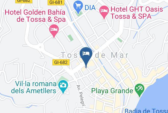 Girona - Horta Rosell Hostel Maps