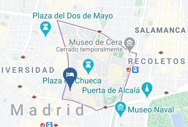 Hortaleza City Center Map