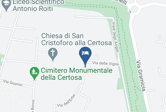 Horti Della Fasanara Map