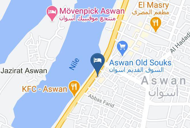 Aswan - Horus Hotel Aswan Maps