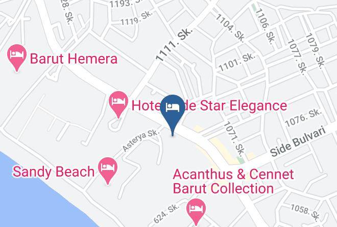 Horus Paradise Hotel Map