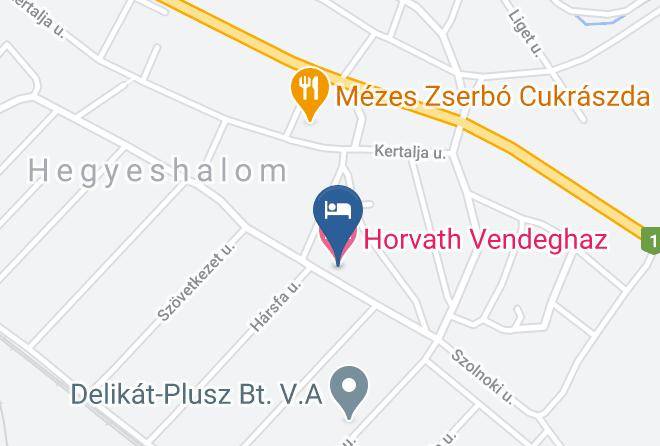 Hegyeshalom - Horvath Vendeghaz Maps