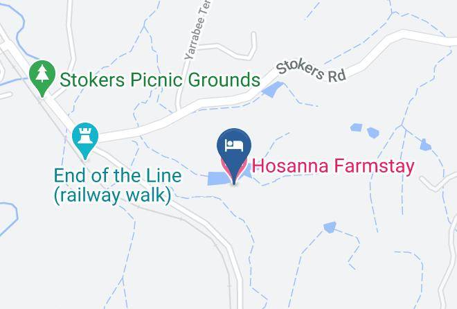 Tweed - Hosanna Farmstay Maps