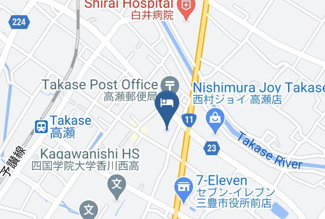 Mitoyo City - Hoshigawa Inn Maps