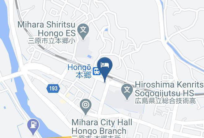 Mihara City - Hoshino Inn Maps