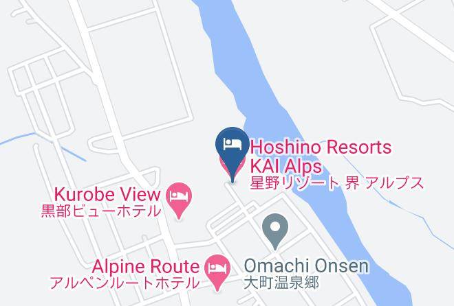 Omachi City - Hoshino Resorts Kai Alps Maps