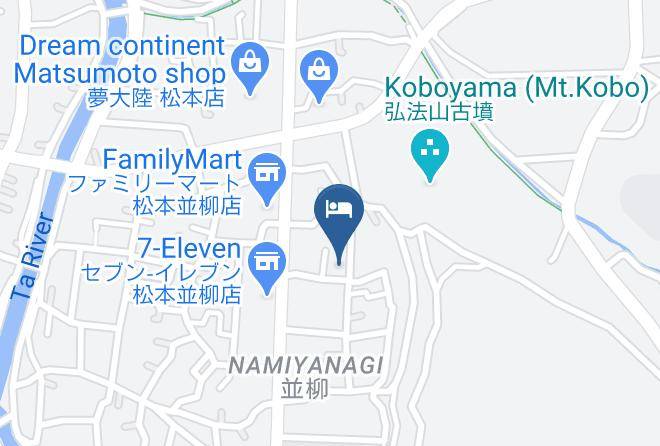 Hoshino Resorts Kai Matsumoto Map