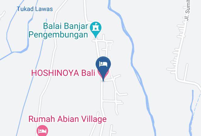 Gianyar Regency - Hoshinoya Bali Maps