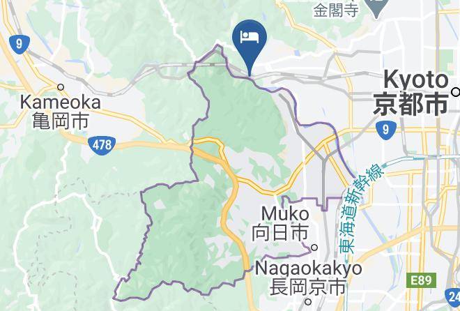 Kyoto City Nishikyo Ward - Hoshinoya Kyoto Maps