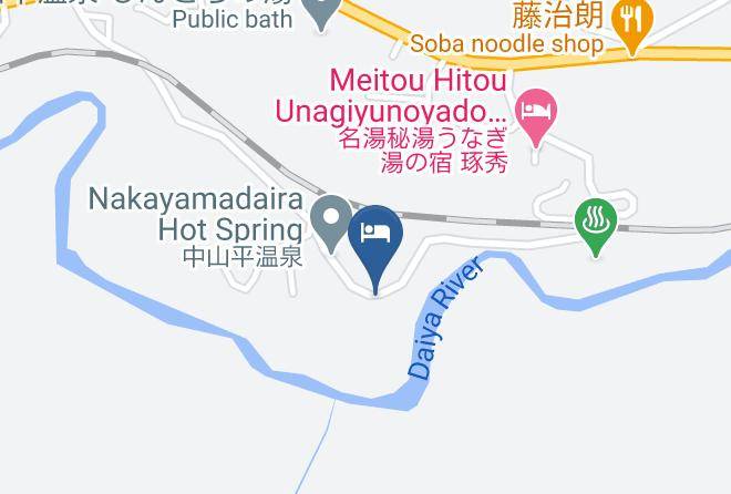 Osaki City - Hoshinoyu Inn Maps