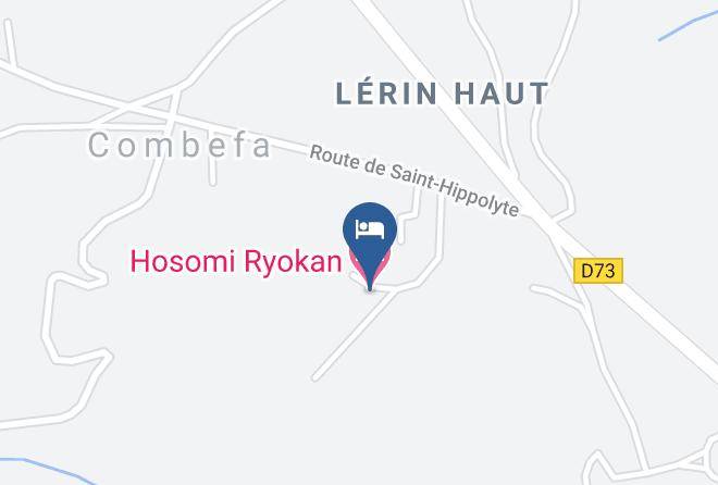 Tarn - Hosomi Ryokan Maps