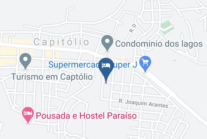 Capitolio - Hospedagem Capitolio Maps