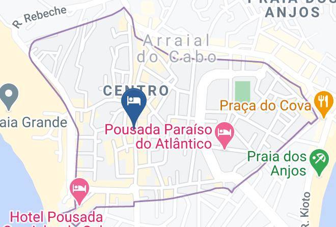 Arraial Do Cabo - Hospedagem Central Maps