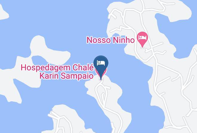 Jacarei - Hospedagem Chale Karin Sampaio Maps