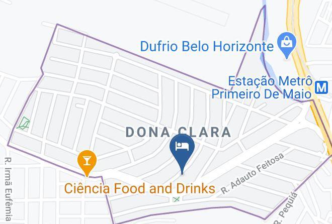 Hospedagem Chamonville Map