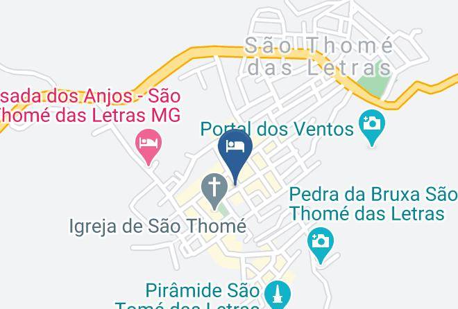 Sao Tome Das Letras - Hospedagem Da Praca Maps