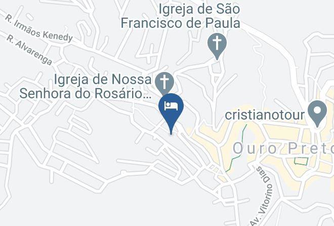 Ouro Preto - Hospedagem De Baixo Custo Maps