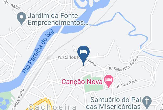 Cachoeira Paulista - Hospedagem Familia Pavone Maps