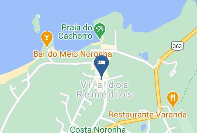 Fernando De Noronha - Hospedagem Junco Noronha Maps