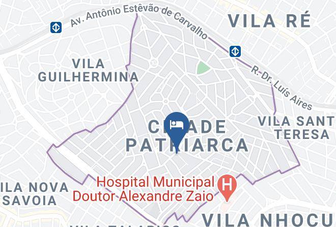 Sao Paulo Vila Matilde - Hospedagem Para Grupos Maps