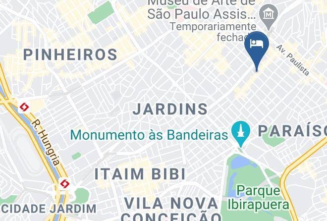 Sao Paulo Jardim Paulista - Hospedagem Paulista Maps