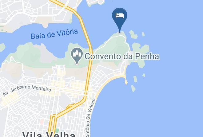 Vila Velha - Hospedagem Praia Da Costa Maps