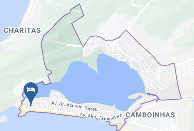 Niteroi - Hospedagem Praia De Piratininga Maps