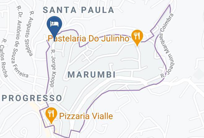Juiz De Fora - Hospedagem Progresso Maps