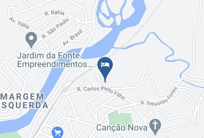 Cachoeira Paulista - Hospedagem Santa Gertrudes Maps