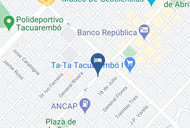 Tacuarembo - Hospedaje 25 Maps