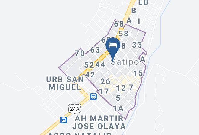Satipo - Hospedaje 4ta Hera Maps
