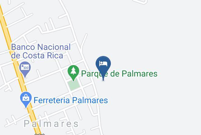 Perez Zeledon - Hospedaje Adrimaran Maps