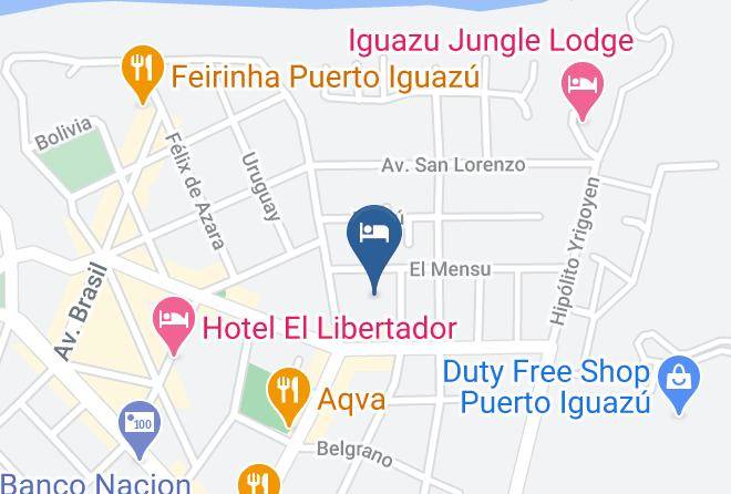 Puerto Esperanza - Hospedaje Ambar Maps